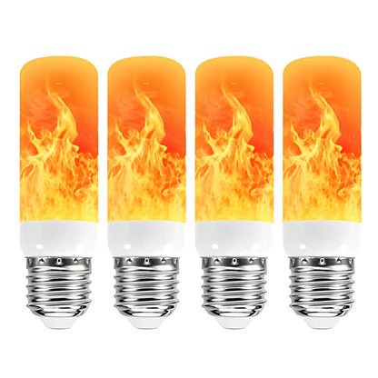 Flame Effect Lamp - 9w Led Light Bulb With Realistic Flame Glow