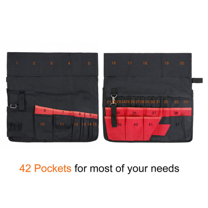 42 - Pocket Multifunctional Garden Tool Storage Bag - Large Storage for Tools