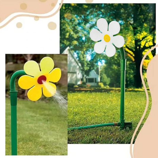 Dancing Daisy Sprinkler - Fun Lawn Sprinkler for Garden and Pets