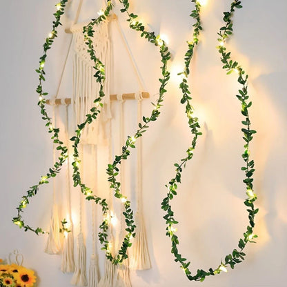Led Fairy Lights With Ivy Tendrils - Decorative Fairy Lights For Indoors And Outdoors