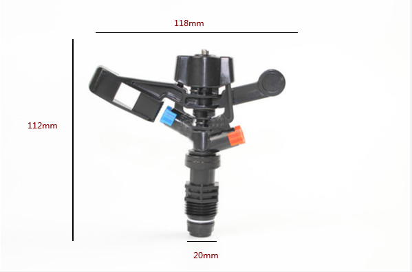 Adjustable Garden Sprinkler with Spray Angle Adjustment - Ideal for Irrigation Systems