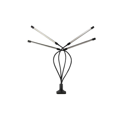 Plant Grow Light with 4 Flexible Arms and Dimming Function for Indoor Gardens