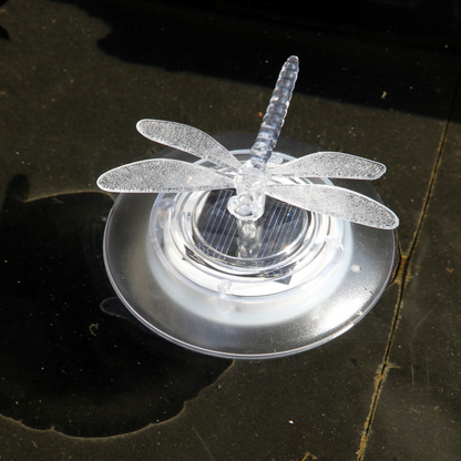 Solar - Powered Pond Decoration Butterfly and Dragonfly - Colour - Changing Led Lights for Garden and Pond