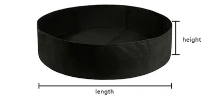 Round Plant Growth Bag - Garden Container for Easy Plant Growth