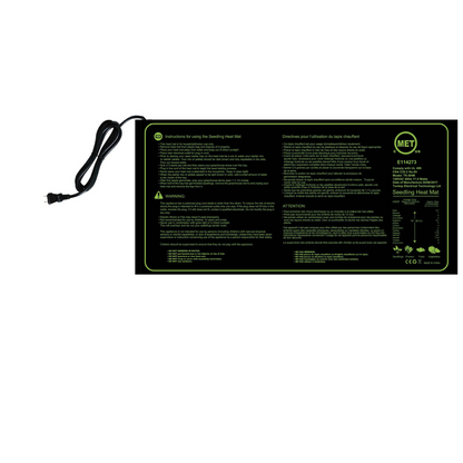 Heating Mat for Plant Seedlings - Temperature Control for Faster Germination and Growth