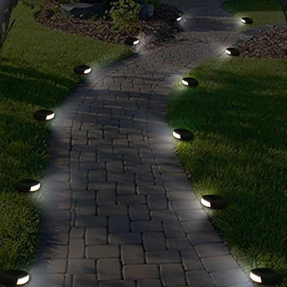 Solar Led Stone Light For Gardens And Paths - Weatherproof Path Lighting In Natural Stone Design