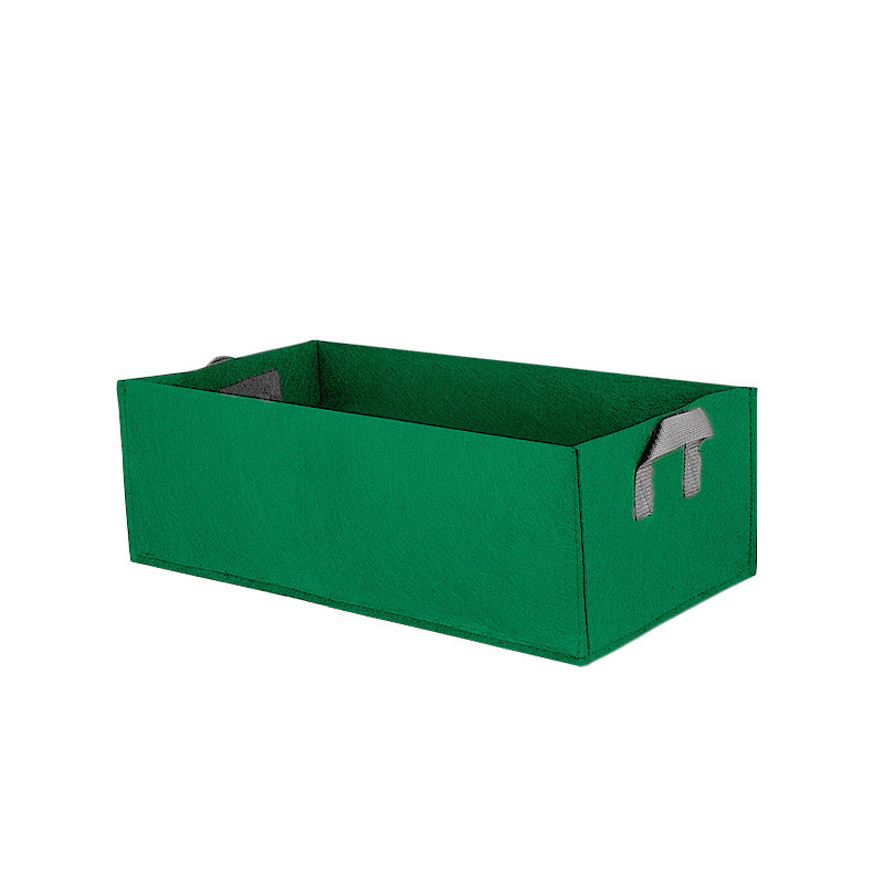 Foldable Felt Storage Box for Plants with Handles
