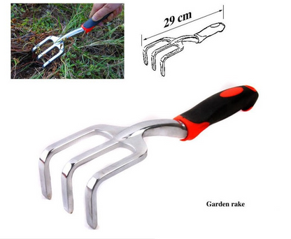 Garden Tool Set with Carry Bag - 10 - Piece Set for Garden Maintenance