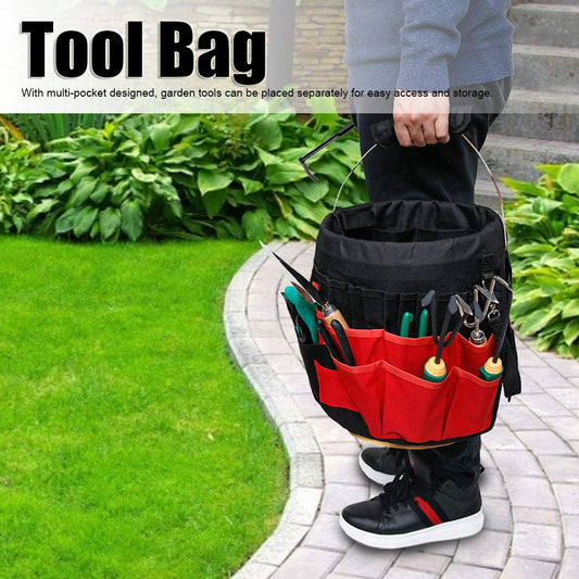 42 - Pocket Multifunctional Garden Tool Storage Bag - Large Storage for Tools