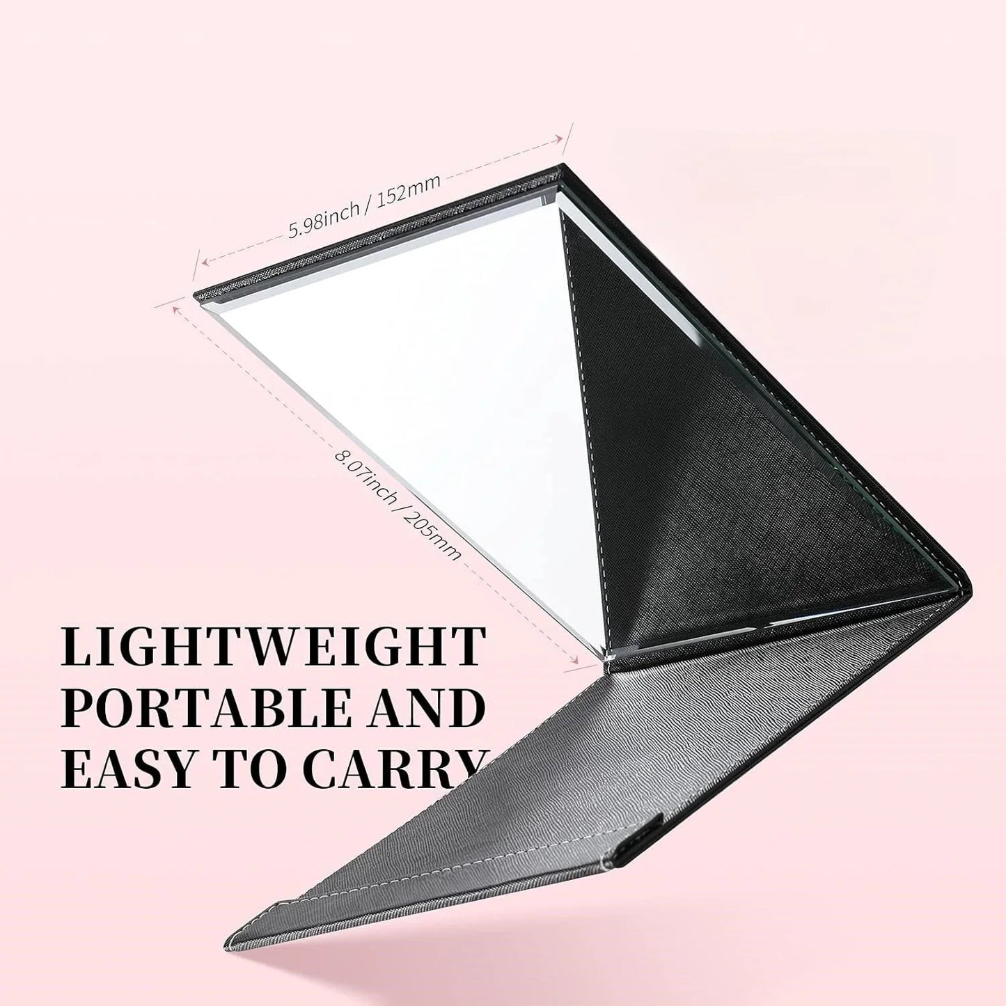 Compact Makeup Mirror with Stand
