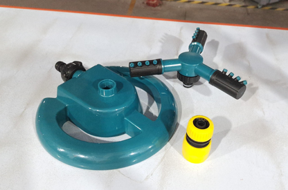 Adjustable garden sprinkler - Efficient lawn irrigation with 360° spray function