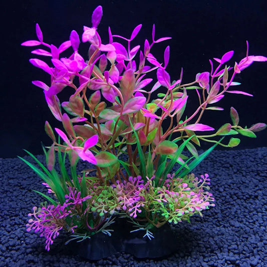 Artificial Aquarium Plants - Realistic Decoration for Aquariums in Various Colours