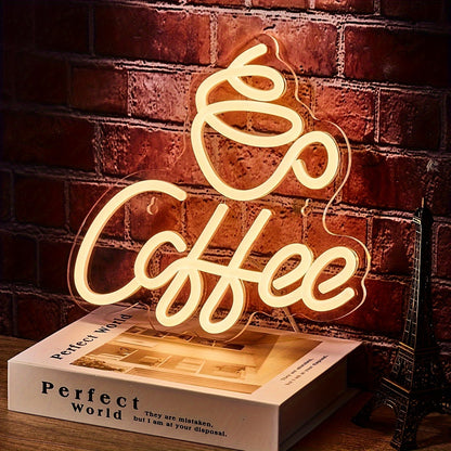 Neon Led Coffee Sign For Wall Decoration