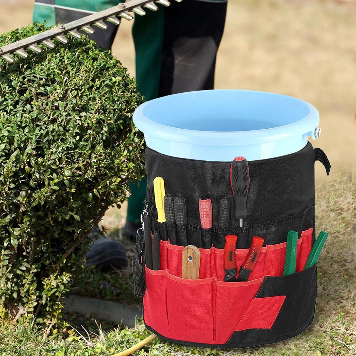 42 - Pocket Multifunctional Garden Tool Storage Bag - Large Storage for Tools