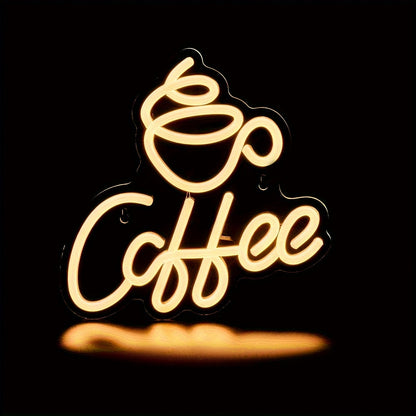Neon Led Coffee Sign For Wall Decoration
