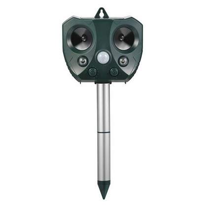 Effective Pest Repellent - Solar Ultrasonic Animal Repellent for Garden