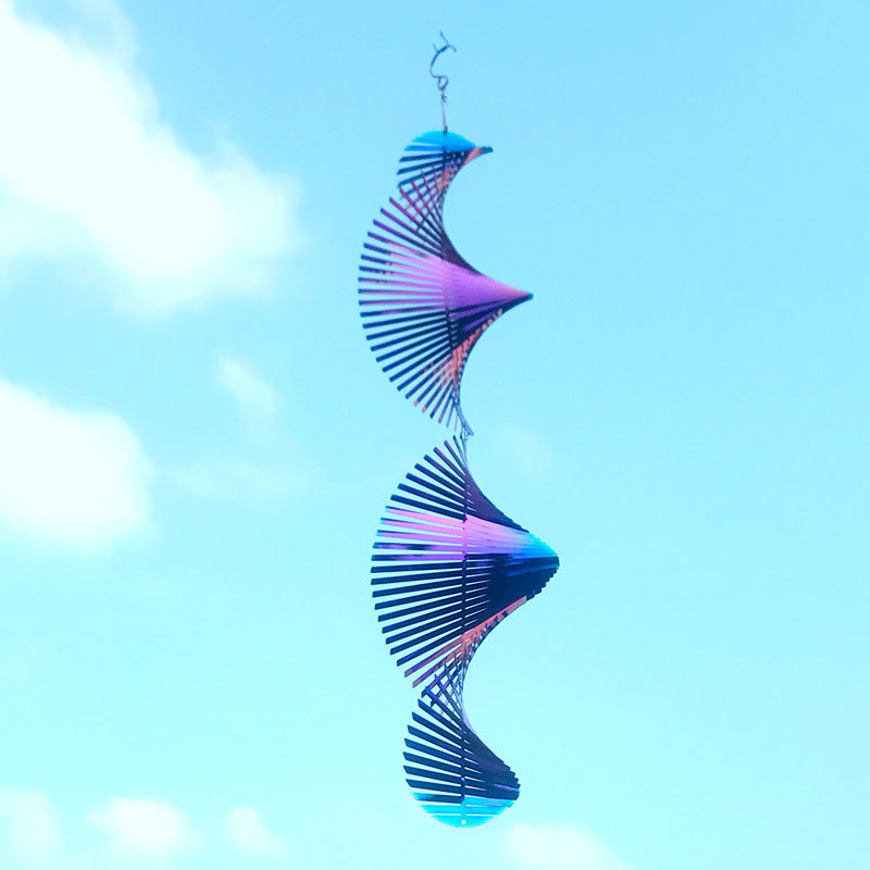 Rotating Wind Runner Garden Decoration Hanger - Colourful Garden Decoration for Outdoors