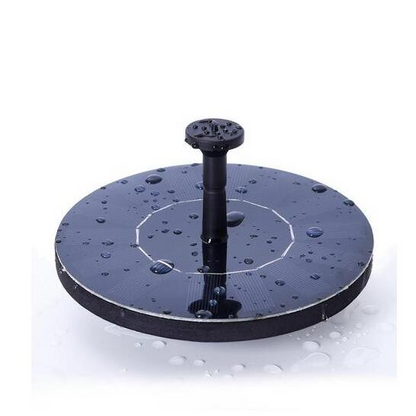 Solar - Powered Water Bubbler for Bird Baths - Bubbling Fountain with Solar Panel