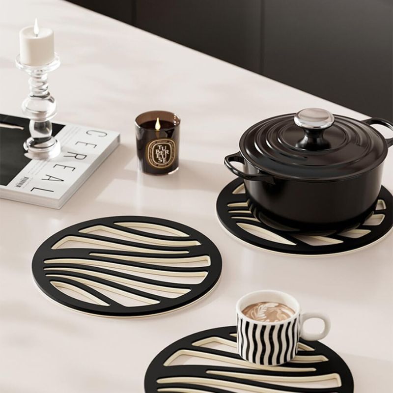 2in1 Heat Trivets (Set of 6)