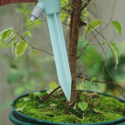 Automatic Plant Waterer with Bottle Connection - Efficient Drip Waterer for Plant Care