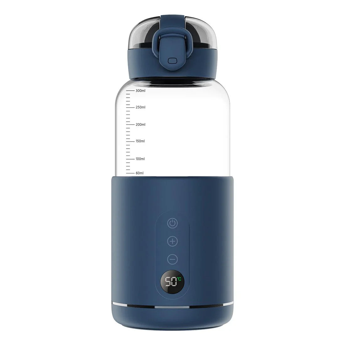 Portable Bottle Warmer With Temperature Display - Compact Solution For On The Go