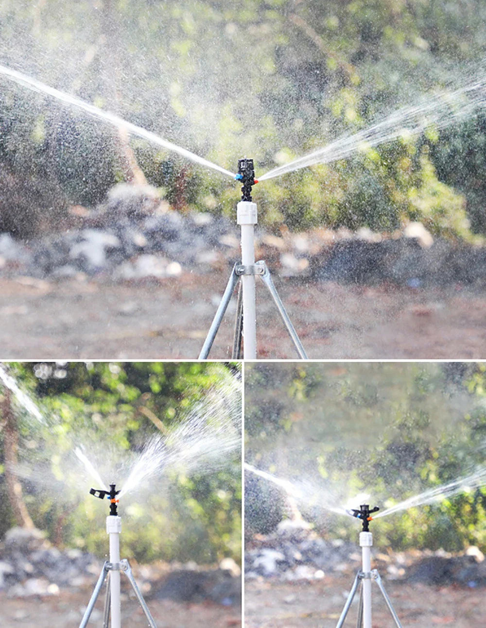 Adjustable Garden Sprinkler with Spray Angle Adjustment - Ideal for Irrigation Systems