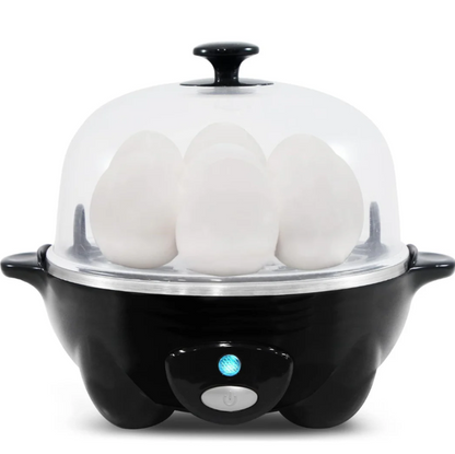 Electric Egg Cooker – For Boiling, Poaching & Omelets with Automatic Shut-Off Function