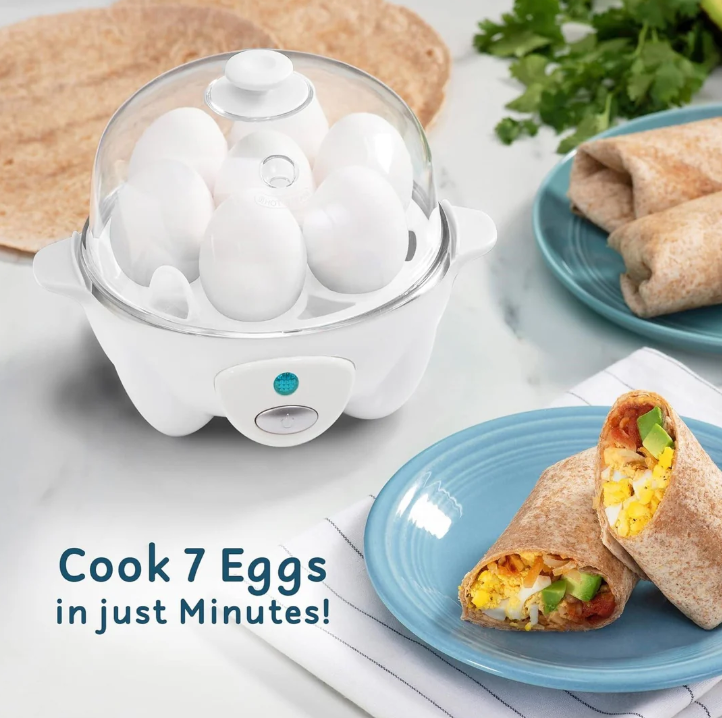 Electric Egg Cooker – For Boiling, Poaching & Omelets with Automatic Shut-Off Function