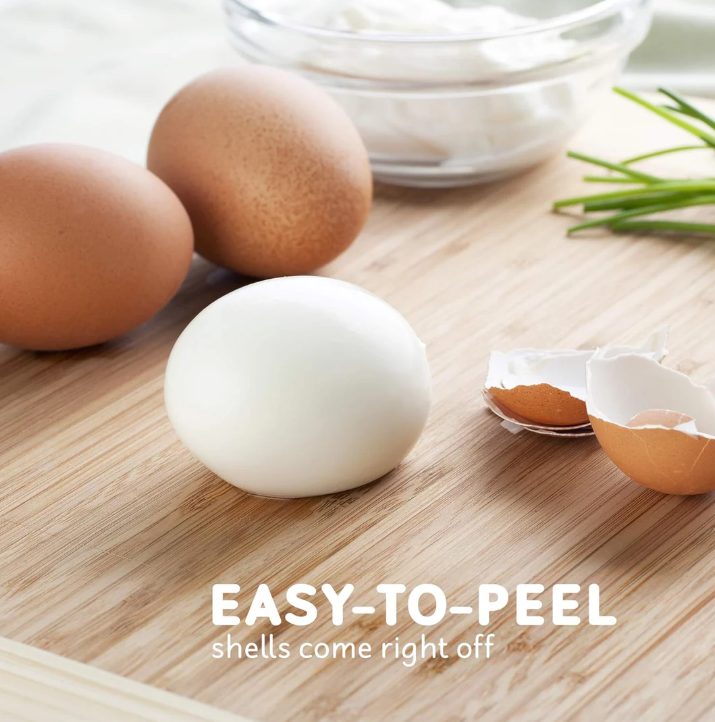 Electric Egg Cooker – For Boiling, Poaching & Omelets with Automatic Shut-Off Function