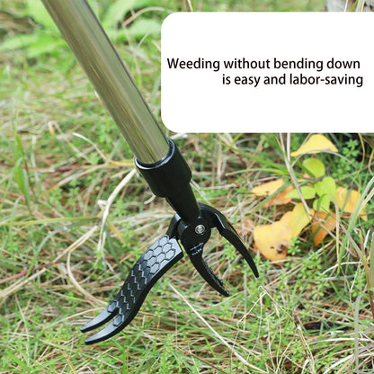 Weed Cutter Without Bending Down - Root Remover with Shovel Clip for the Garden