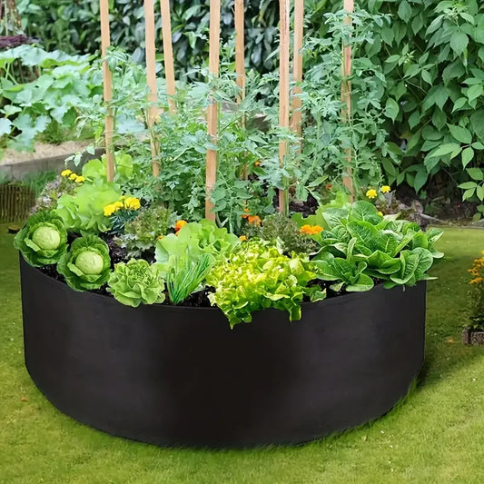Round Plant Growth Bag - Garden Container for Easy Plant Growth