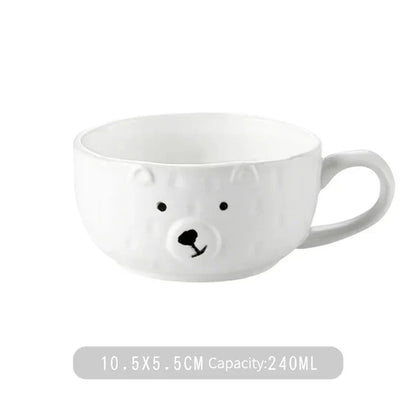 Cute Ceramic Polar Bear Mug