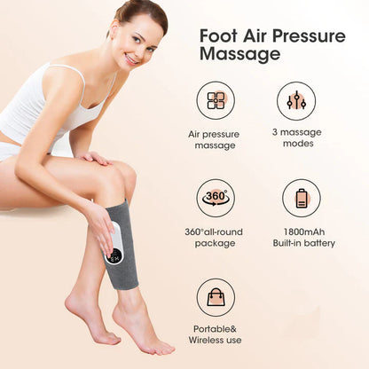 Electric Leg Massager - Air Compression With 3 Massage Programs