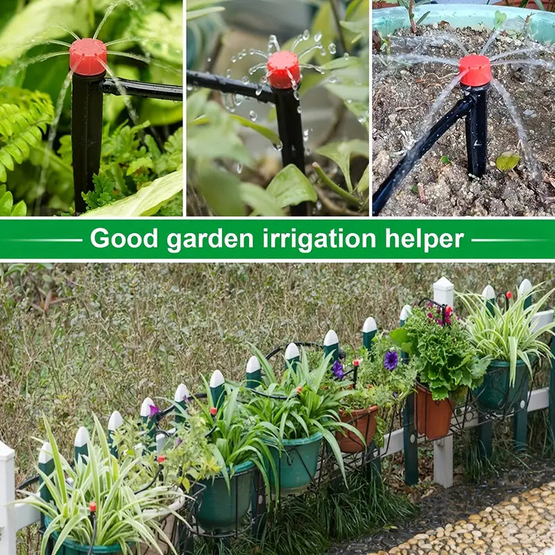 Automatic Drip Irrigation System for Plants - Complete Set for Garden and Balcony