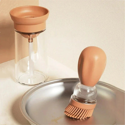 Oil Dispenser with Silicone Brush - Precise Dosing & Easy to Use for Cooking & Grilling