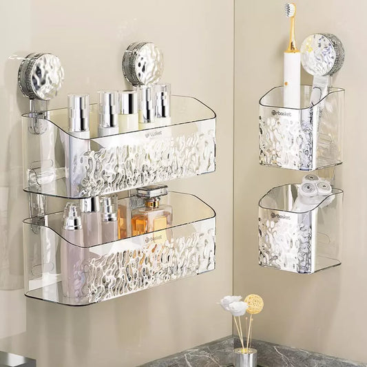 Suction Cup Bathroom Shelf