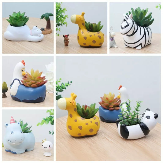 Animal Planters - Fun Animal Designs for Succulents and Cacti